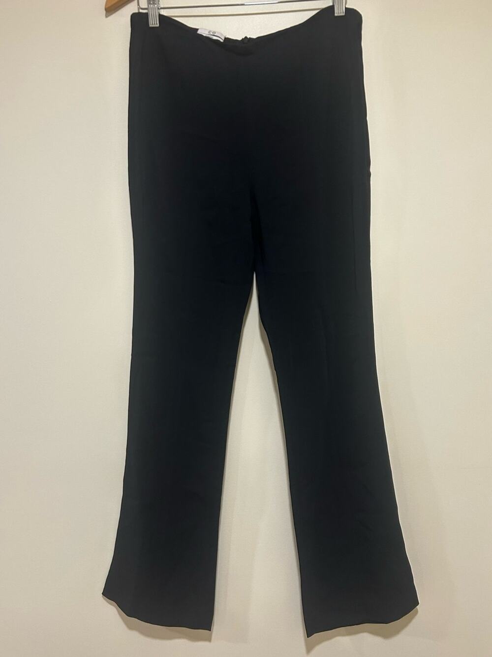 Co Essentials Black Flare Dress Pants in Black Size Large